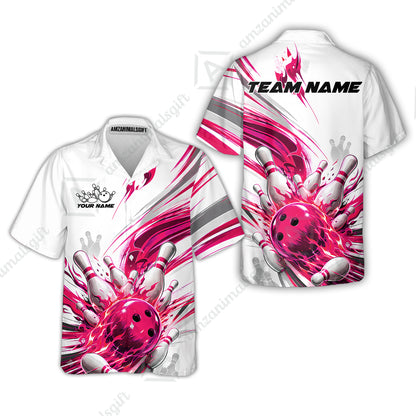 Hawaiian Shirt||Pink