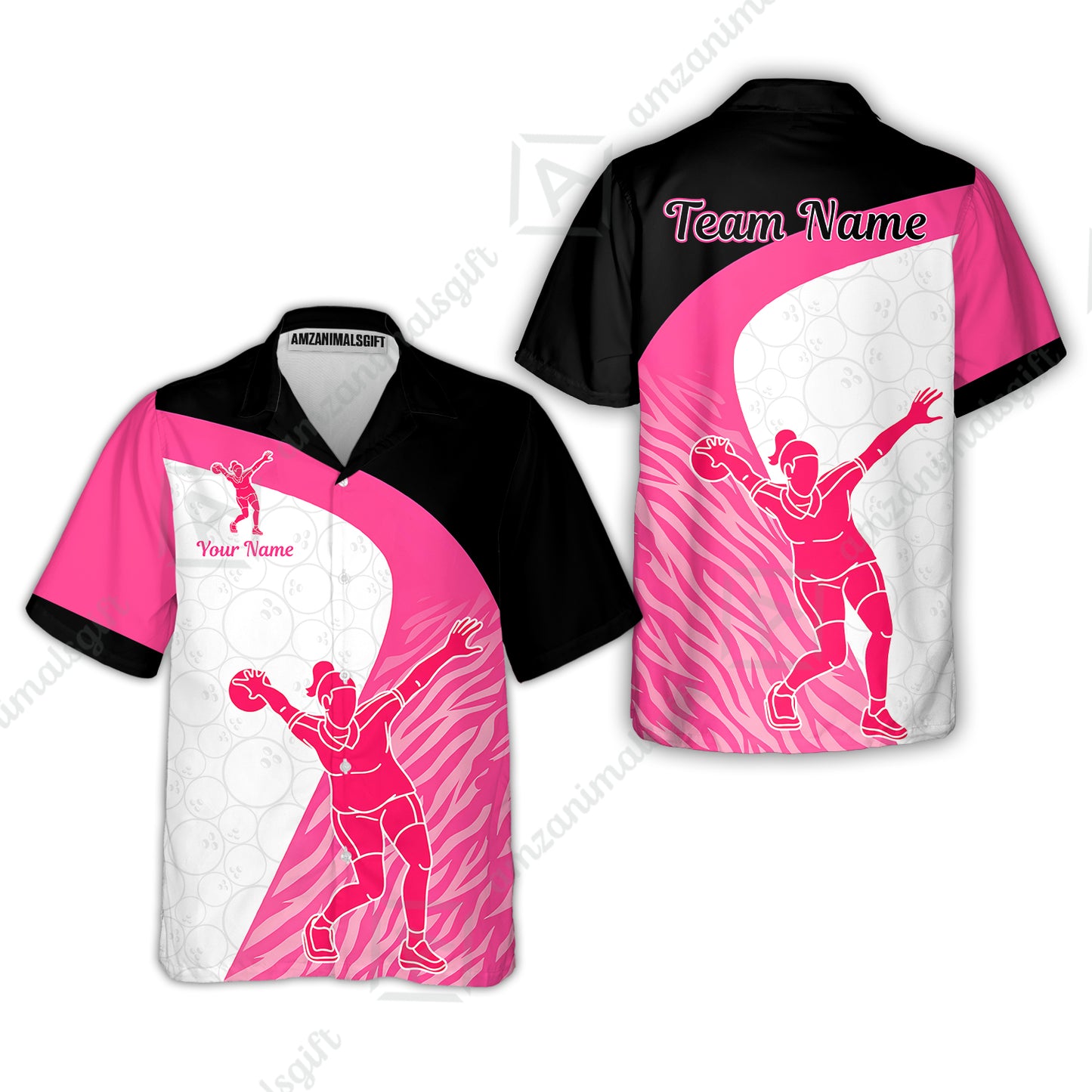 Hawaiian Shirt||Pink