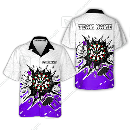Hawaiian Shirt||Purple