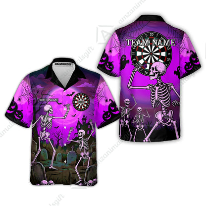 Hawaiian Shirt||Purple
