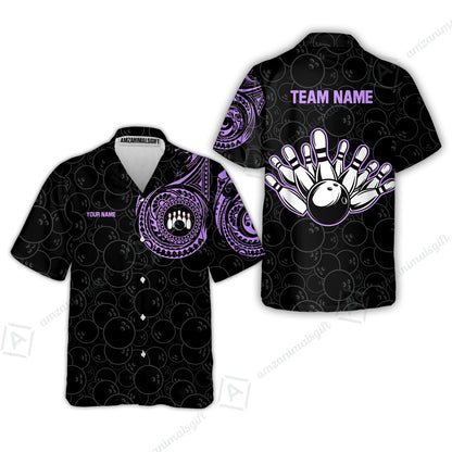 Hawaiian Shirt||Purple