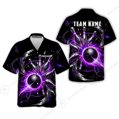 Hawaiian Shirt||Purple