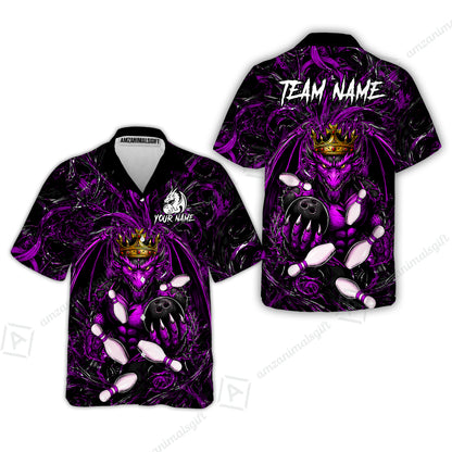 Hawaiian Shirt||Purple