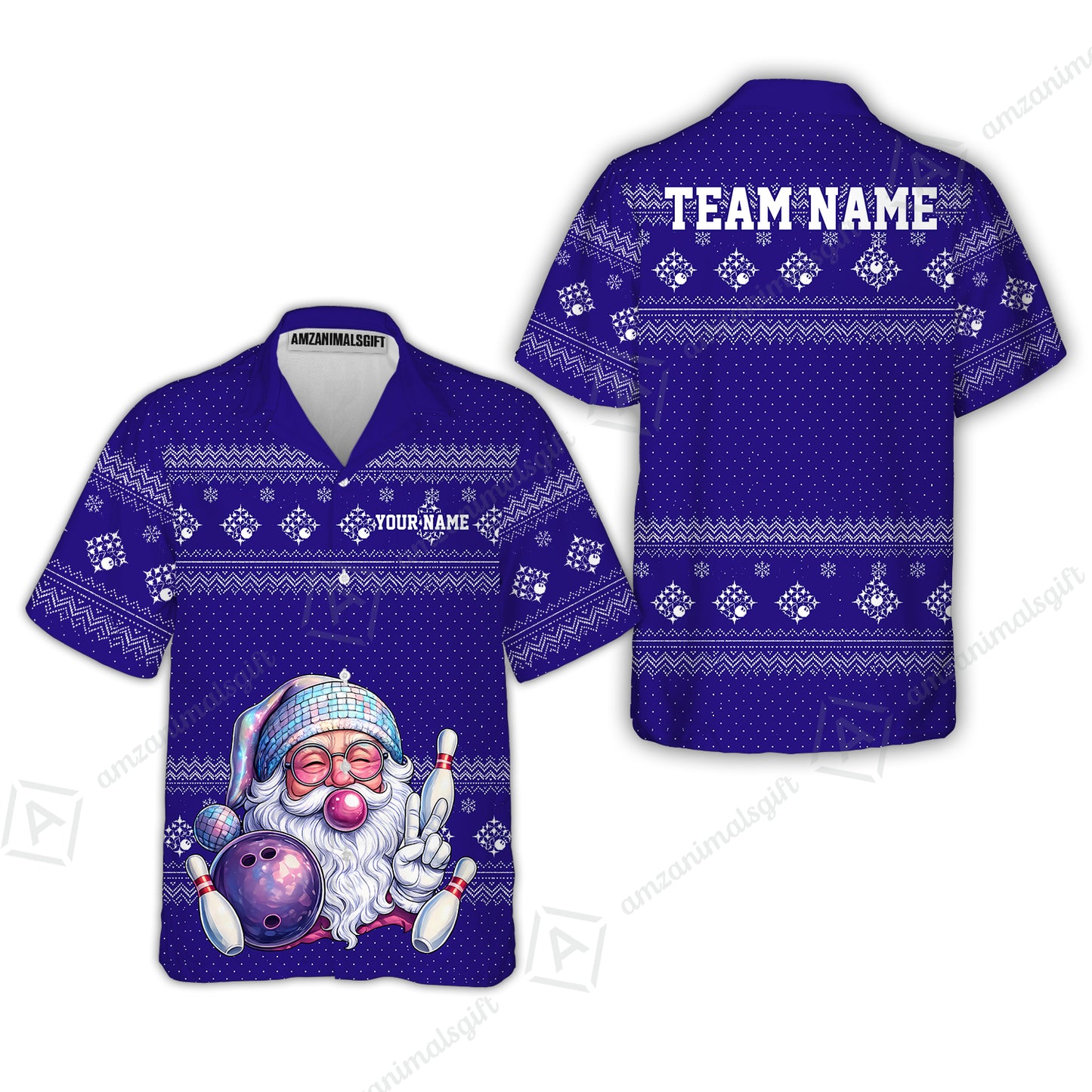 Hawaiian Shirt||Purple