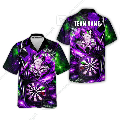 Hawaiian Shirt||Purple