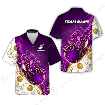 Hawaiian Shirt||Purple