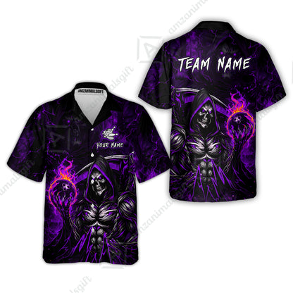 Hawaiian Shirt||Purple