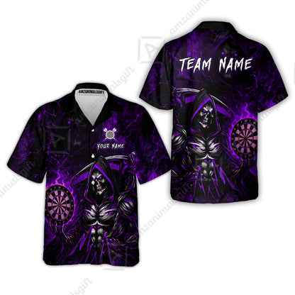 Hawaiian Shirt||Purple