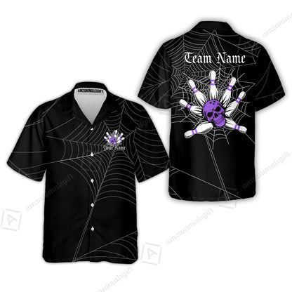 Hawaiian Shirt||Purple
