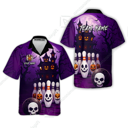 Hawaiian Shirt||Purple
