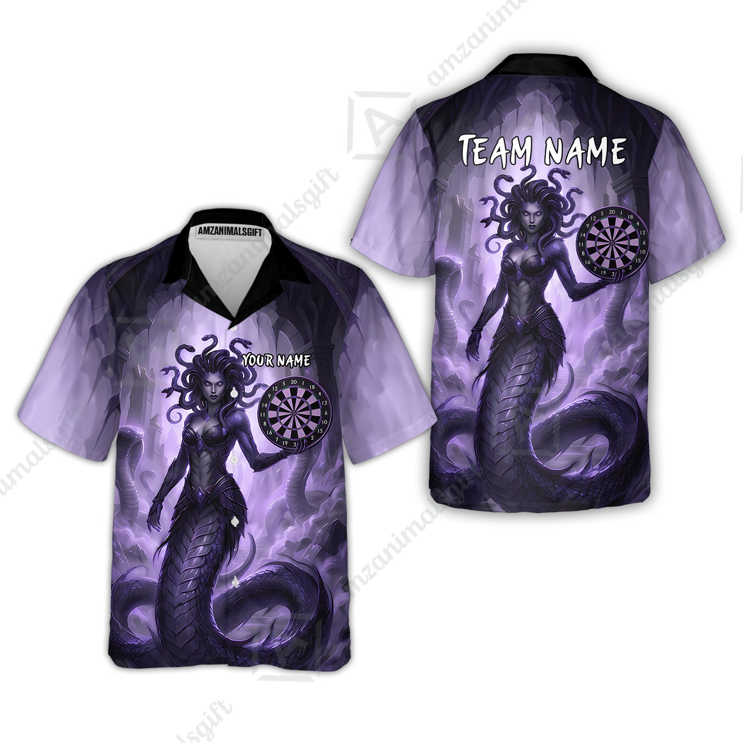 Hawaiian Shirt||Purple