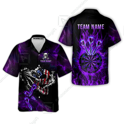 Hawaiian Shirt||Purple