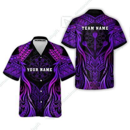 Hawaiian Shirt||Purple