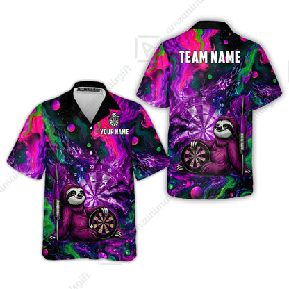 Hawaiian Shirt||Purple