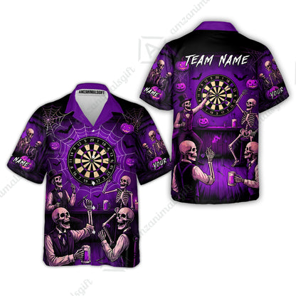 Hawaiian Shirt||Purple