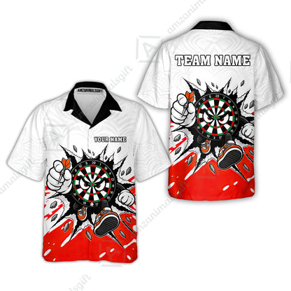 Hawaiian Shirt||Red