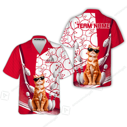 Hawaiian Shirt||Red