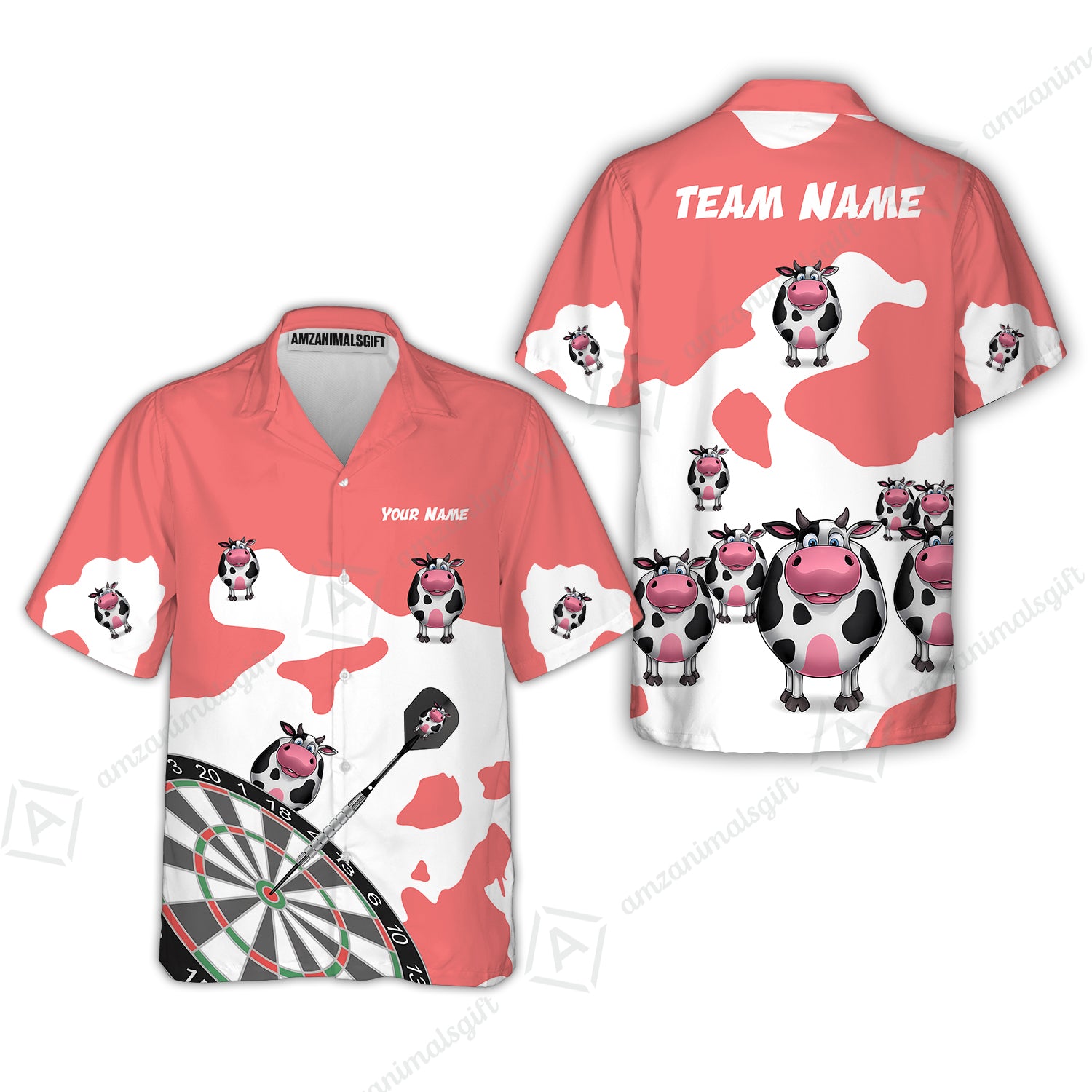 Hawaiian Shirt||Red