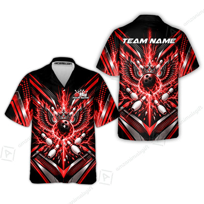 Hawaiian Shirt||Red