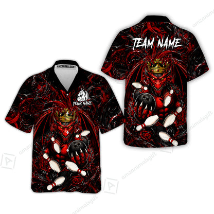 Hawaiian Shirt||Red