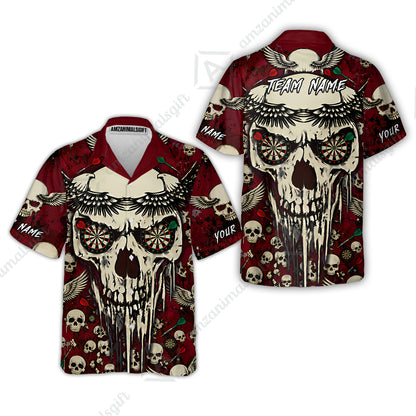 Hawaiian Shirt||Red