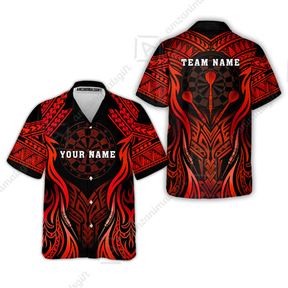 Hawaiian Shirt||Red