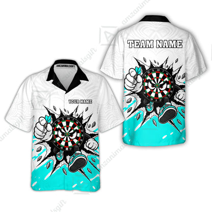 Hawaiian Shirt||Turquoise