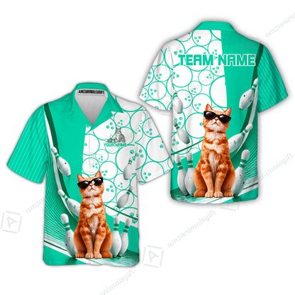 Hawaiian Shirt||Turquoise