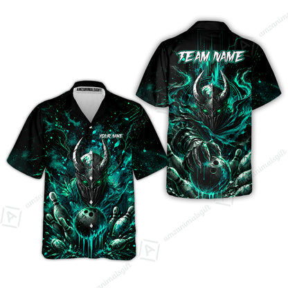 Hawaiian Shirt||Turquoise