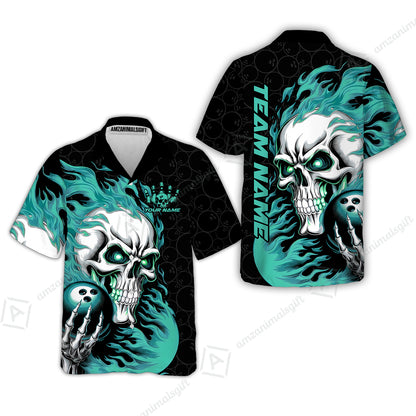 Hawaiian Shirt||Turquoise