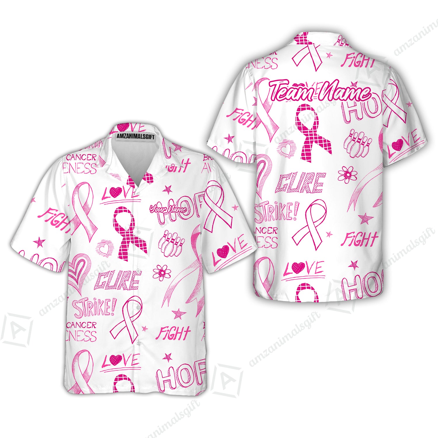 Hawaiian Shirt||White