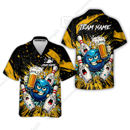 Hawaiian Shirt||Yellow