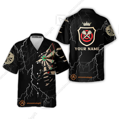 Darts Custom Name Men Polo Shirt, Darts Target Personalized Men Polo Shirt Gift For Darts Lovers, Friend, Team, Darts Player