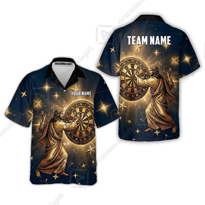Custom Darts Team Jersey, Personalized God Darts Polo Shirt For Players With Name & Team Name
