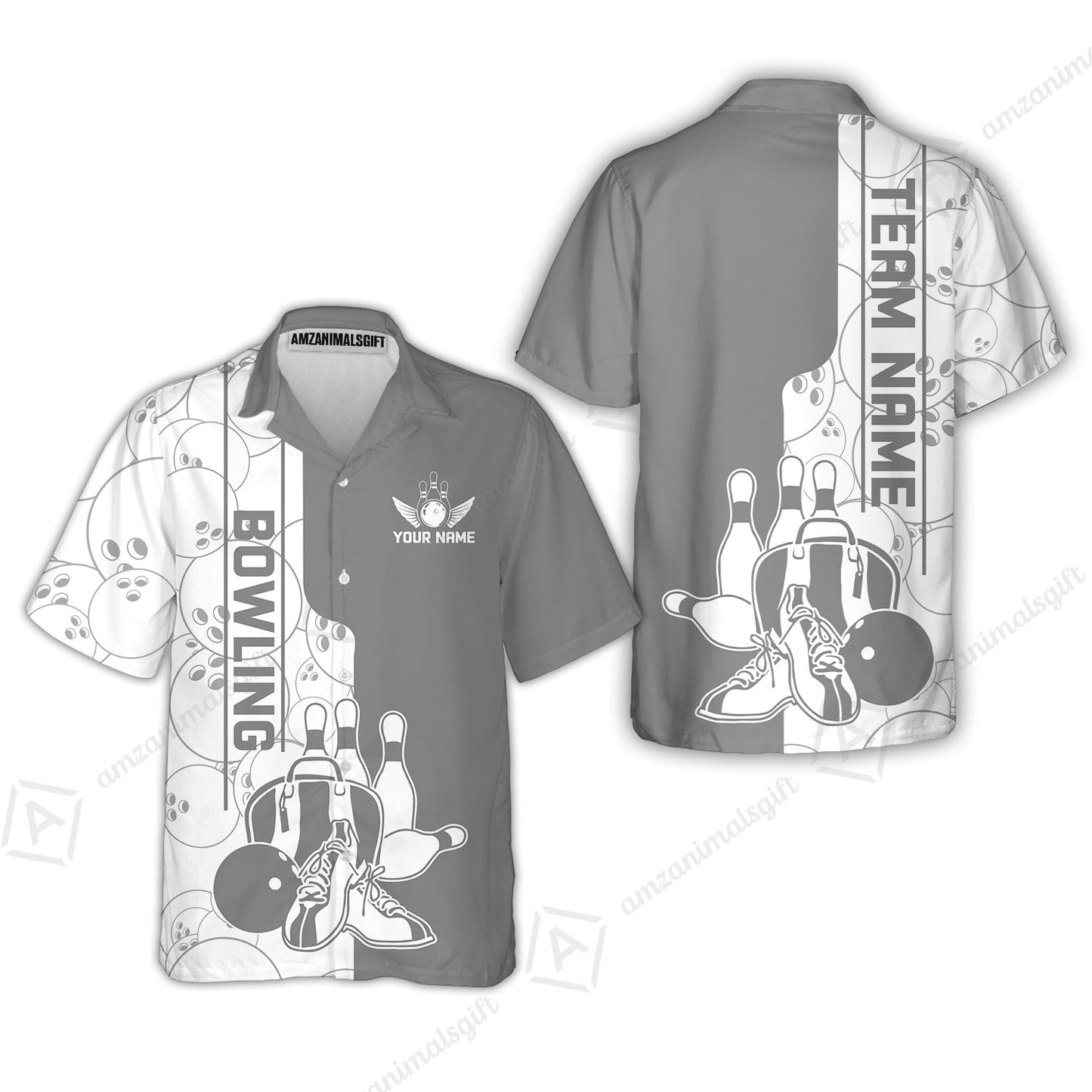 Custom Bowling Team Jersey Bowling Shoes Polo Shirts, Bowling Team Uniforms, Personalized Name And Team Name