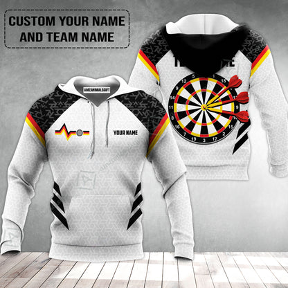 Custom Germany Darts Hoodie, Personalized Darts For Team Hoodie