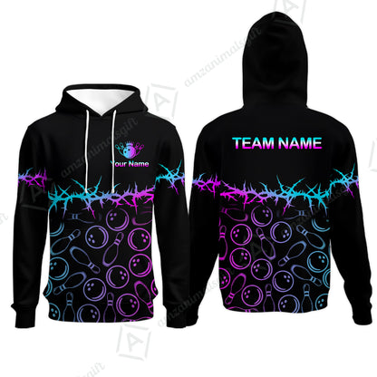 Hoodie||Blue - Purple