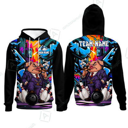 Hoodie||Blue