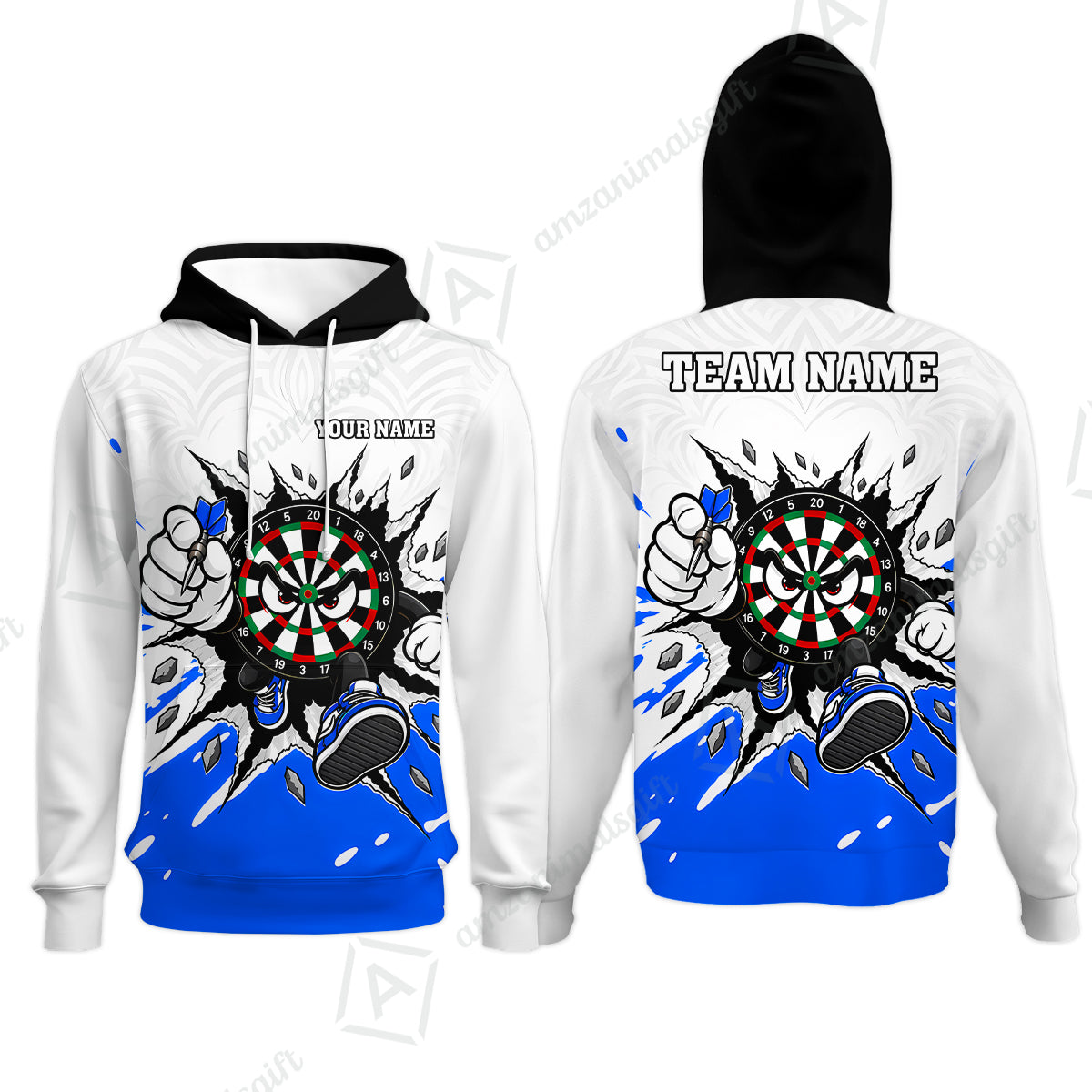 Hoodie||Blue