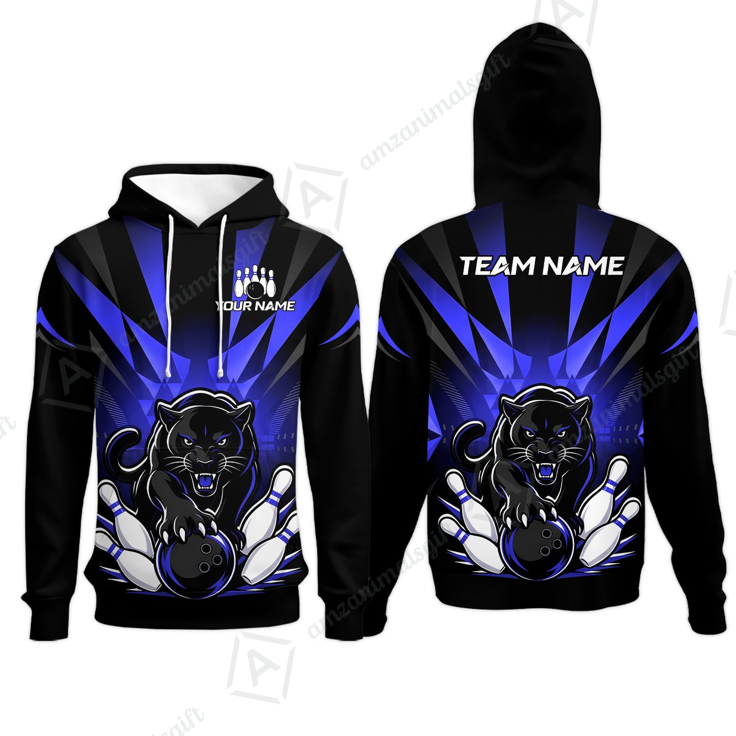 Hoodie||Blue