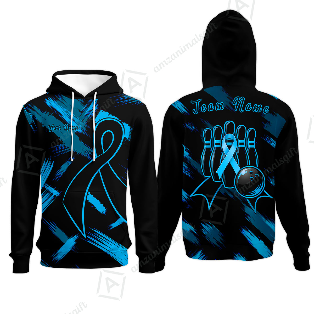 Hoodie||Blue