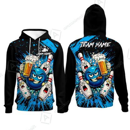 Hoodie||Blue