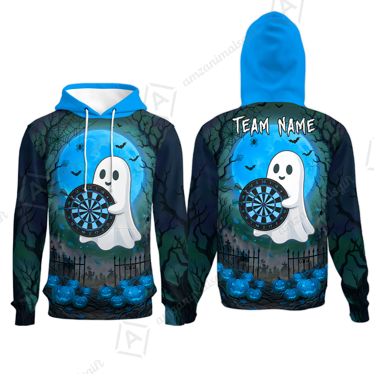 Hoodie||Blue