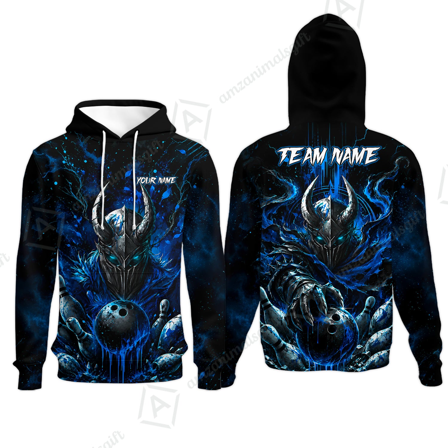 Hoodie||Blue