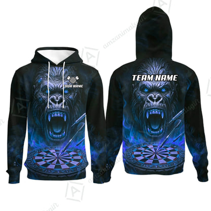 Hoodie||Blue