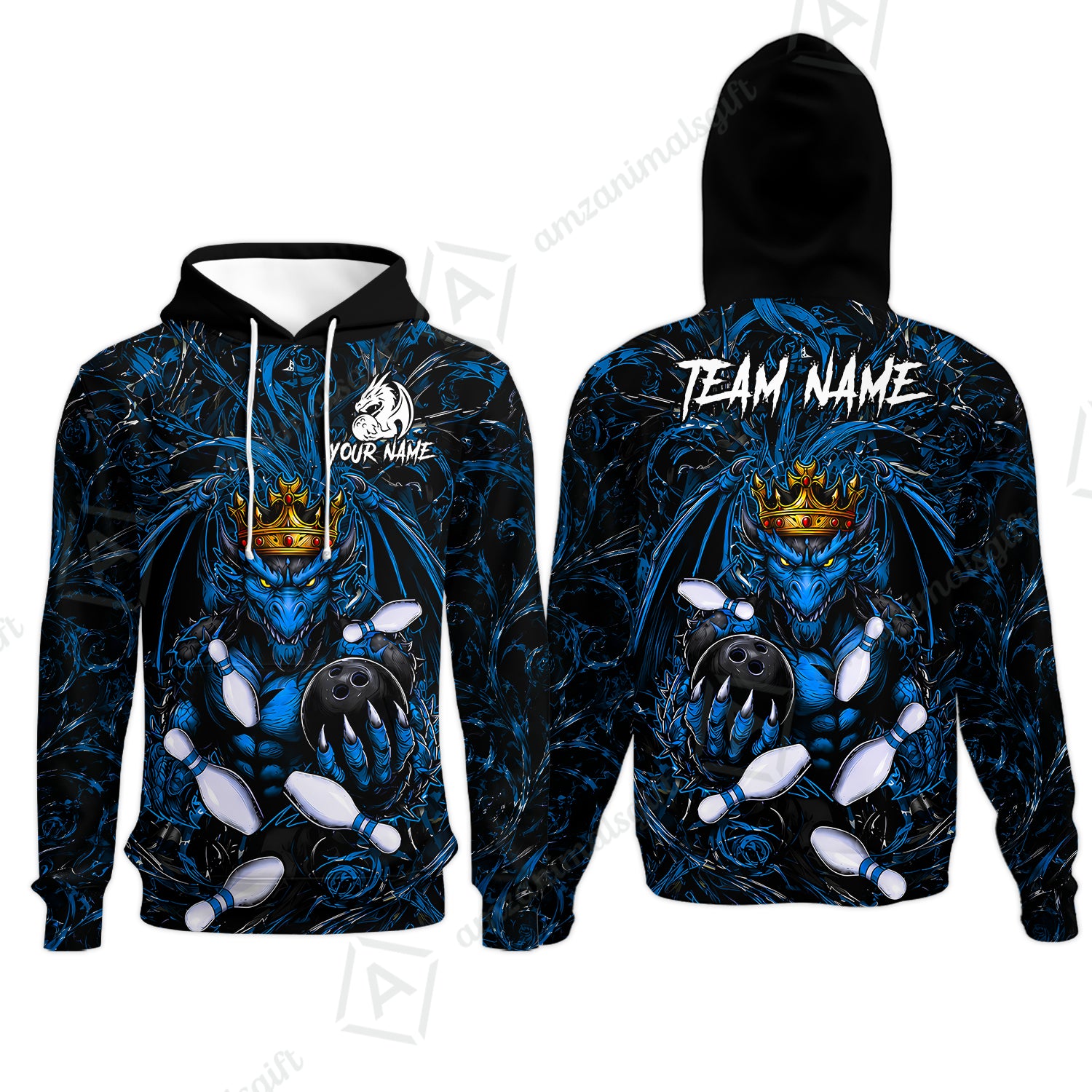 Hoodie||Blue