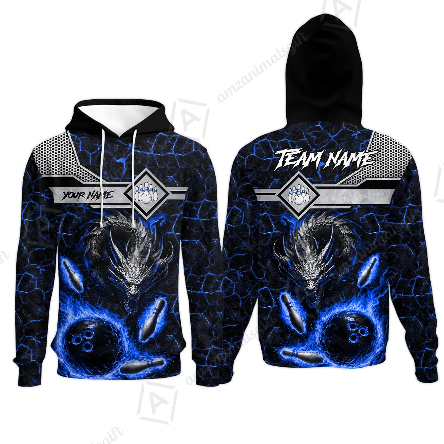 Hoodie||Blue