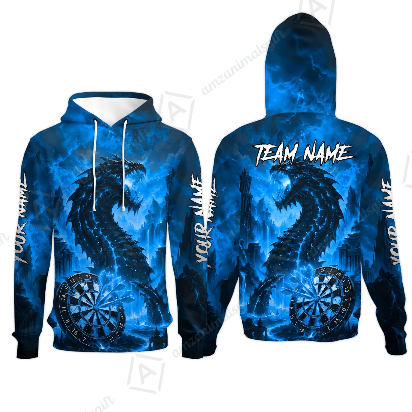 Hoodie||Blue