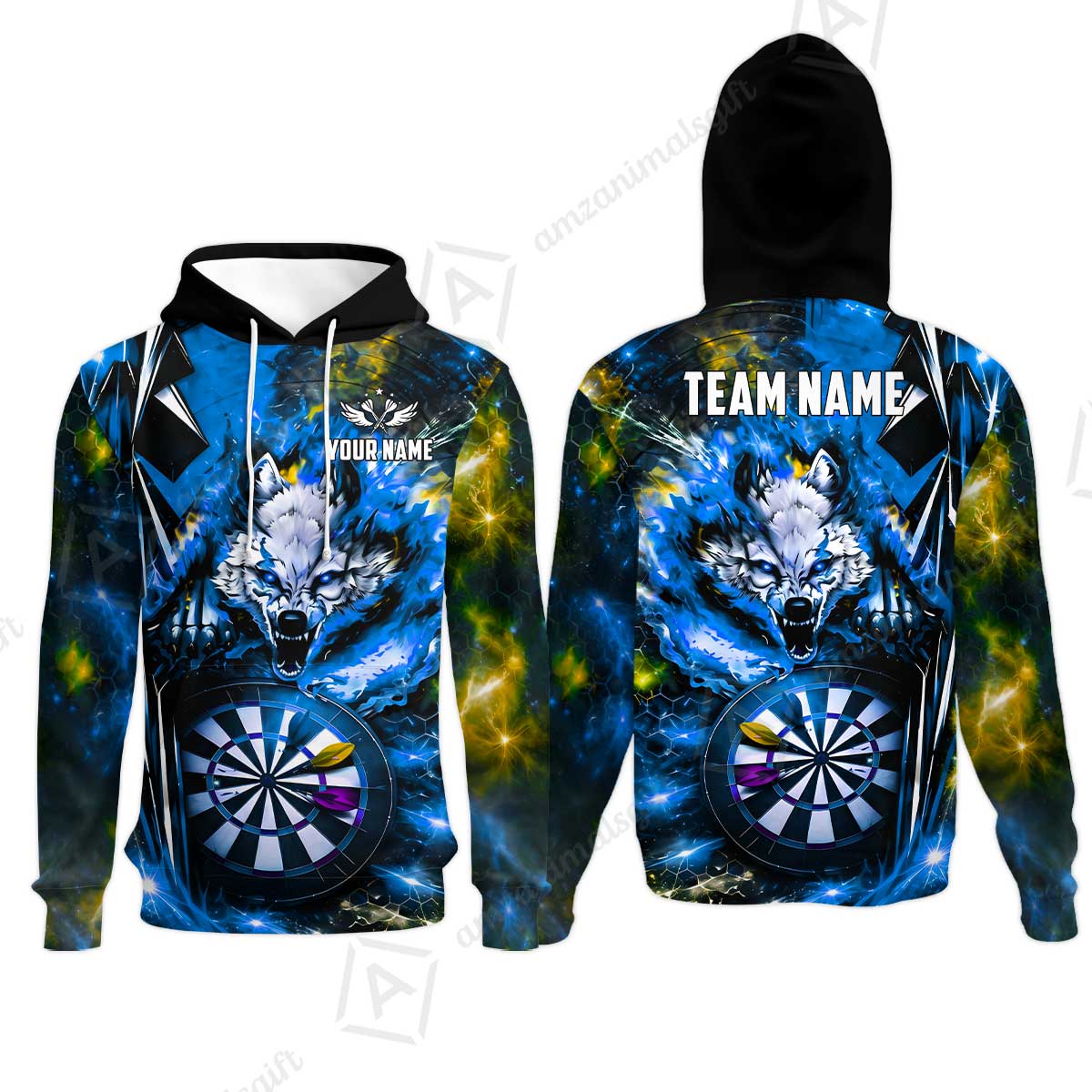Hoodie||Blue