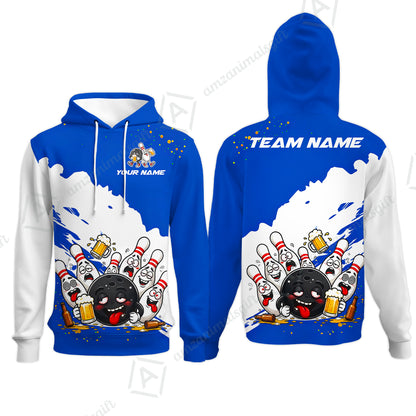 Hoodie||Blue